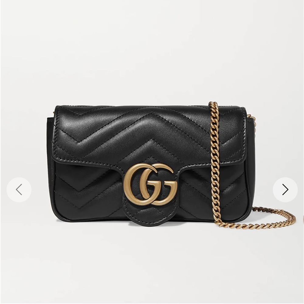 GG Marmont super mini quilted leather shoulder bag
